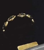 Bague Aurélia bleu nuit