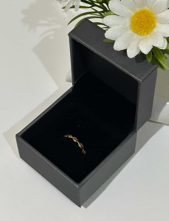 Bague Aurélia Rouge