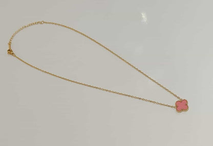 Collier Azélya rose