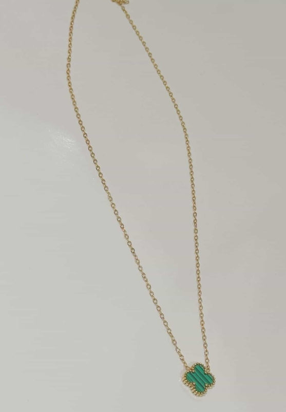 Collier Azélya Vert