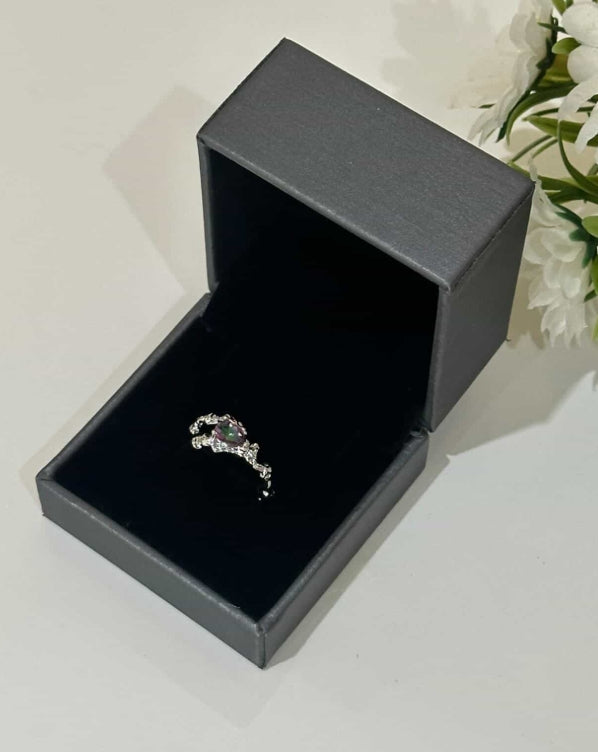 Bague Novael argent colors