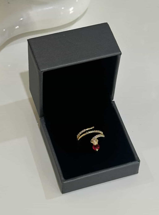 Bague Venyra Rubis Rouge
